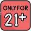 21+